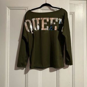 Queen long sleeve shirt